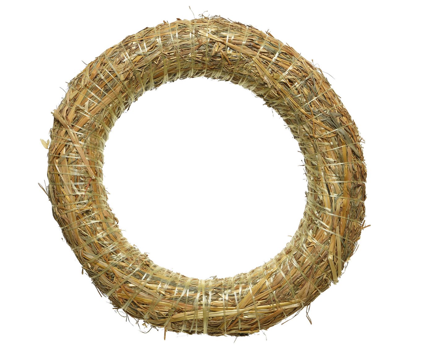 Kaemingk Bastelkranz, Strohkranz / Kranz Rohling 35cm natur