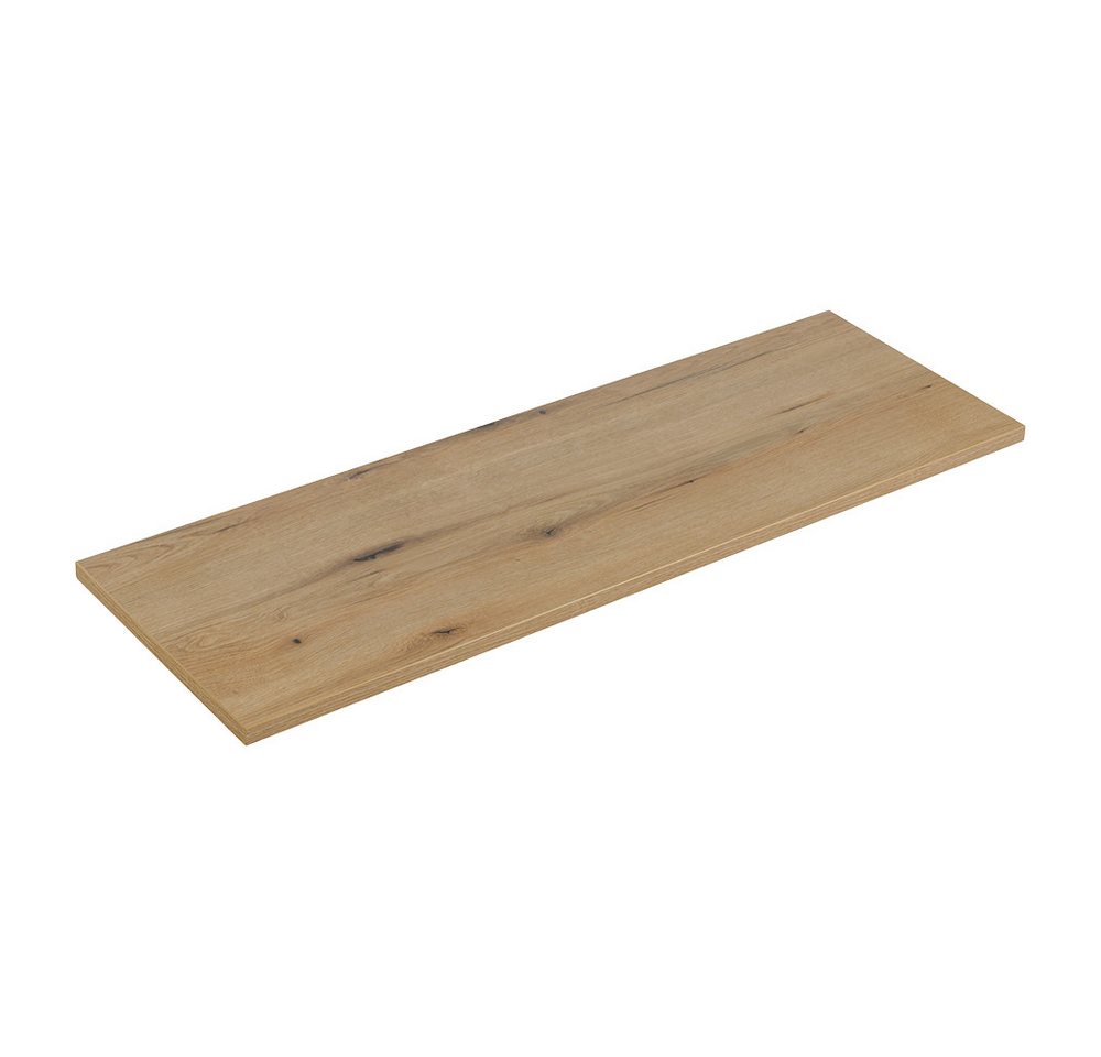 Lomadox Waschbeckenschrank NEWPORT-56-CASHMERE Waschtischunterschrank 140cm, kaschmir & Eiche Bild 4