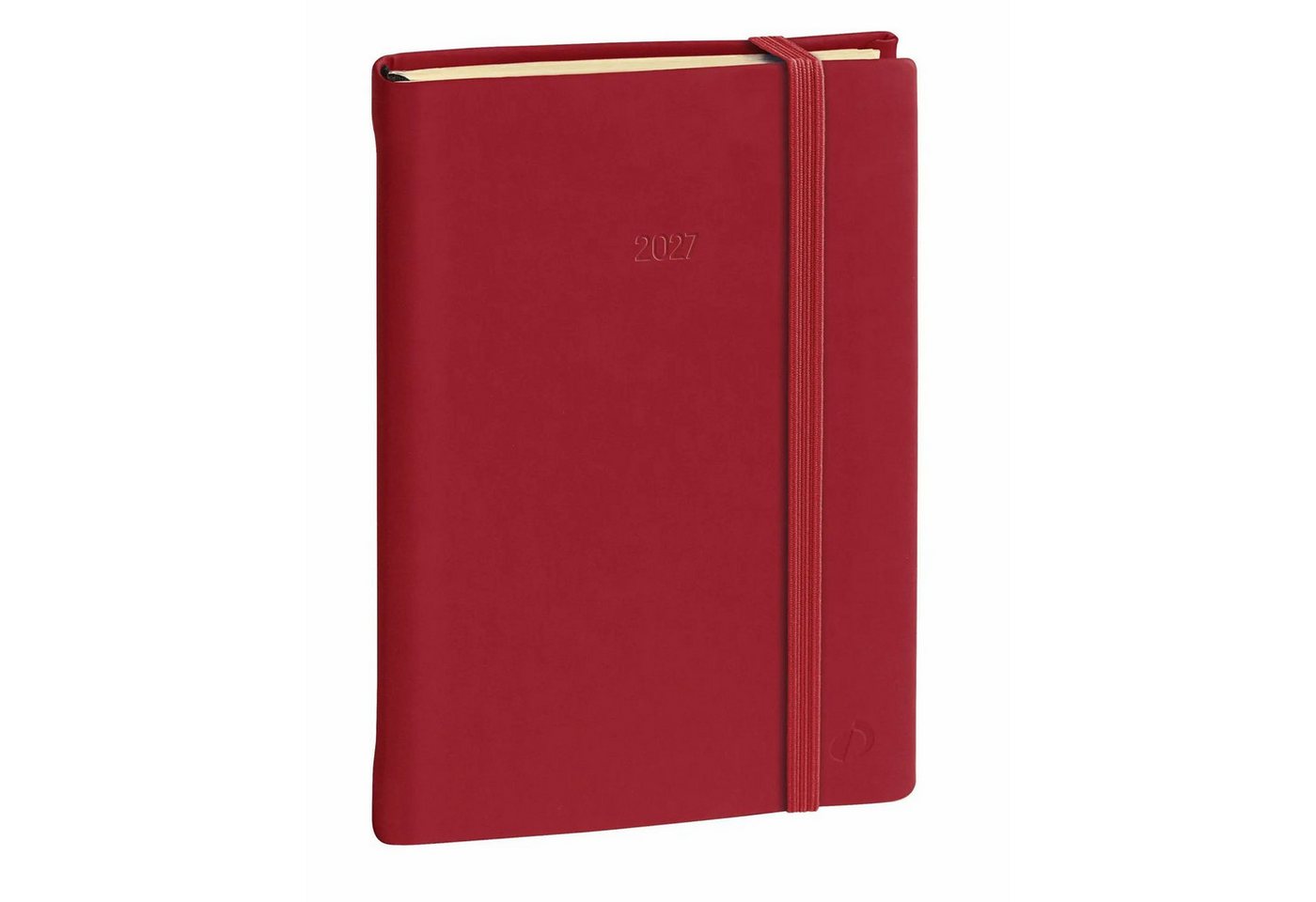 Quo Vadis Taschenkalender Daily 17 PREST vz ML Silk weinrot El 2027 Bild 3