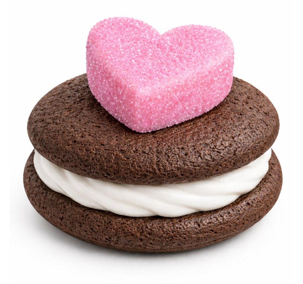 immer Muffinform Edelstahl Backform-Set Muffinblech 12 Whoopie-Pies & Herz-Mini-Muffins, (Muffinblech-Set 2-tlg) Bild 5