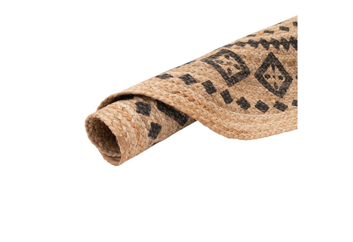 Pergamon Sisalteppich Handgefertigt Jute Teppich Nele Ethno Rund, Rund, Höhe: 4 mm Bild 5