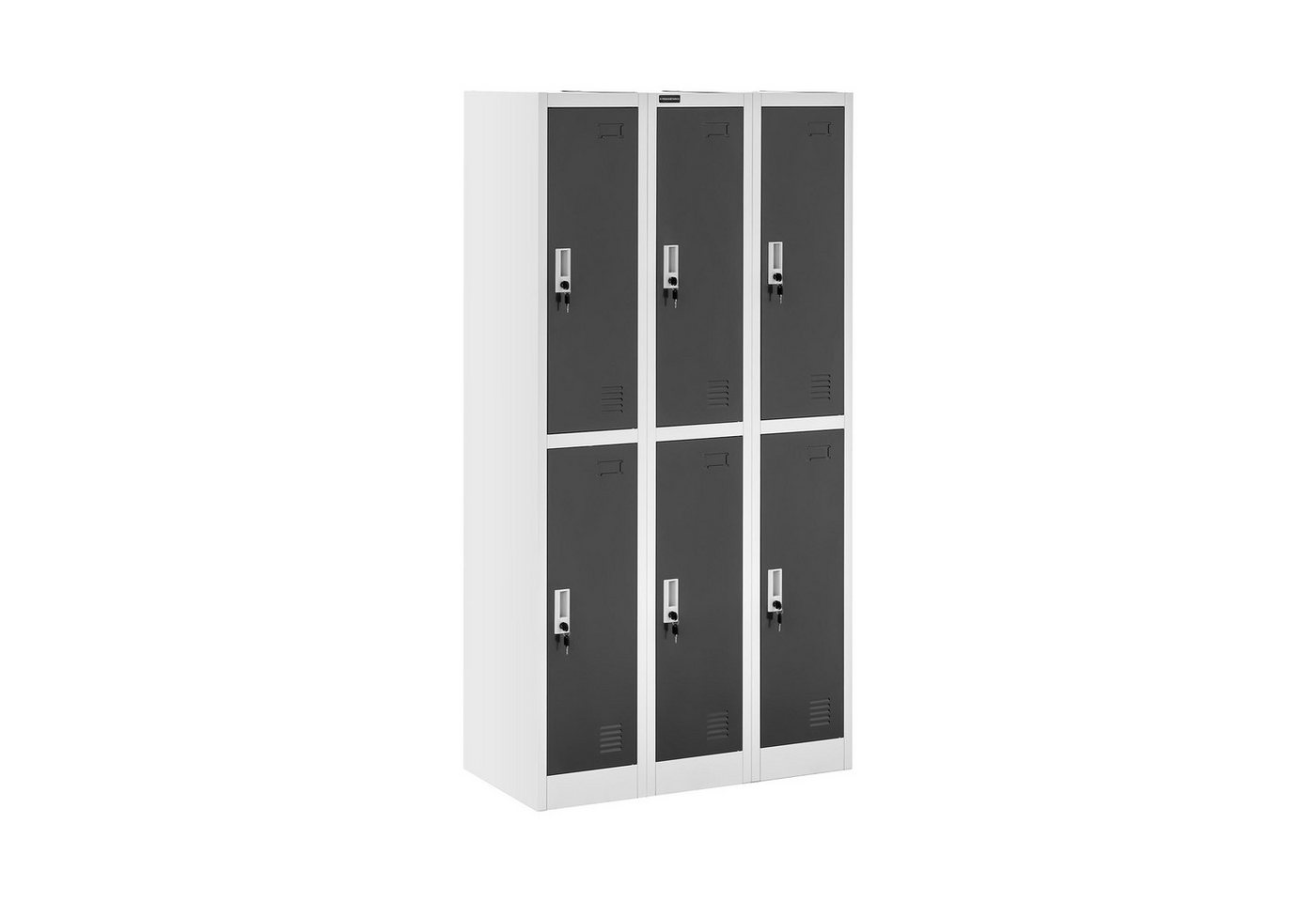 Fromm&Starck Fächerschrank Metallschrank Schließfachschrank Spindschrank abschließbar 6 Fächer verschiedene Produktvarianten