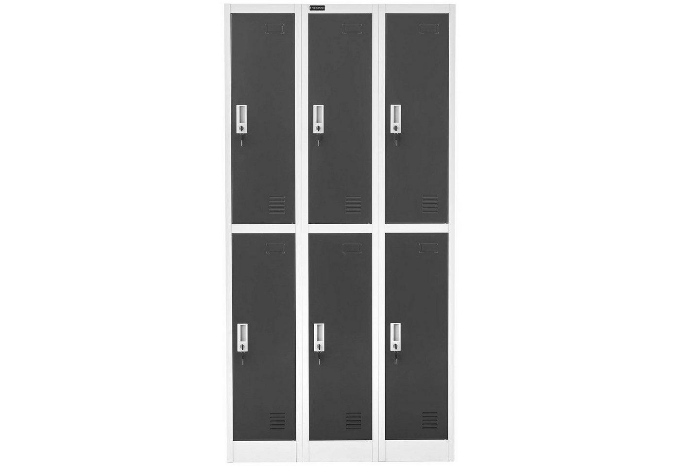 Fromm&Starck Fächerschrank Metallschrank Schließfachschrank Spindschrank abschließbar 6 Fächer verschiedene Produktvarianten Bild 2