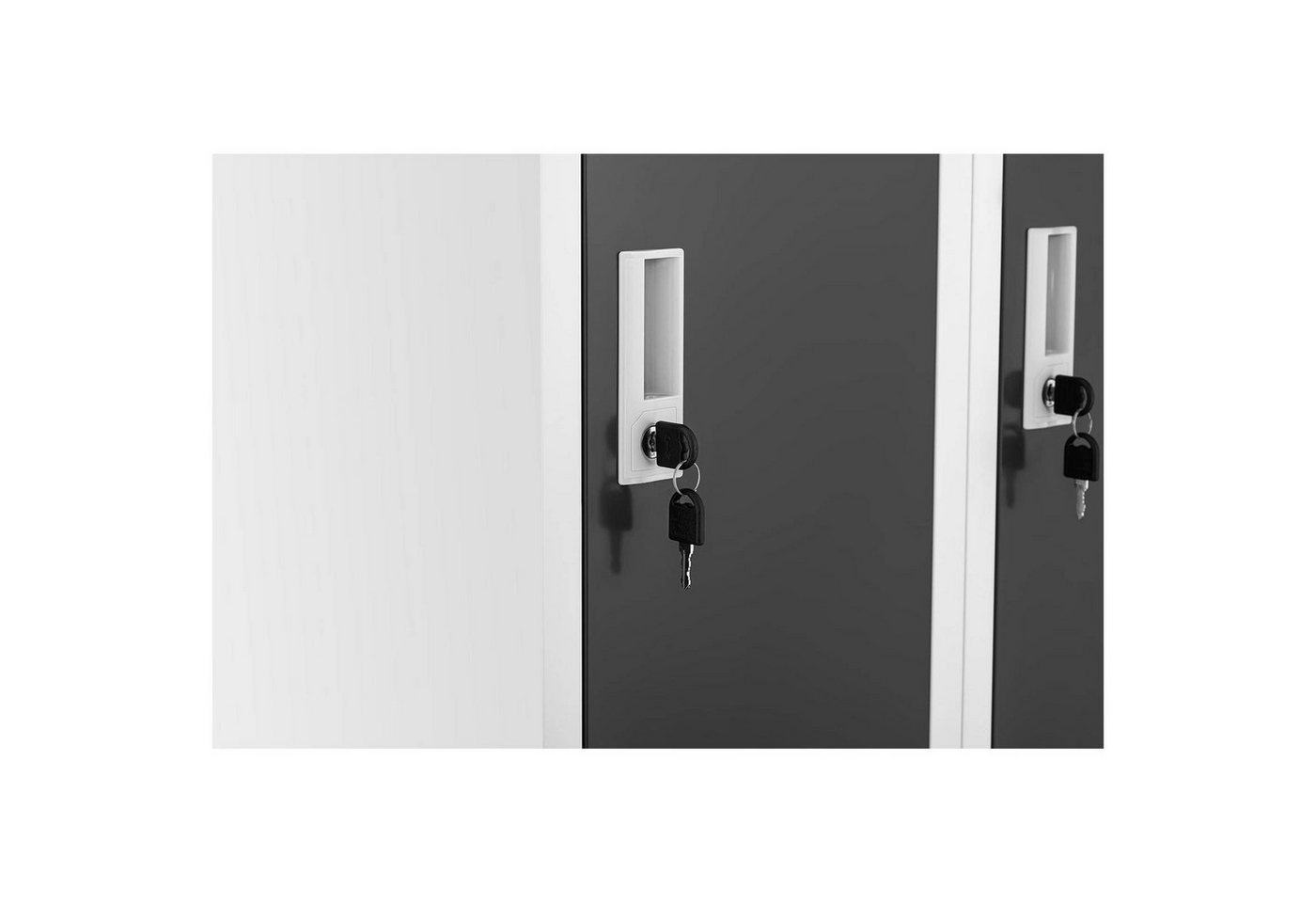Fromm&Starck Fächerschrank Metallschrank Schließfachschrank Spindschrank abschließbar 6 Fächer verschiedene Produktvarianten Bild 4