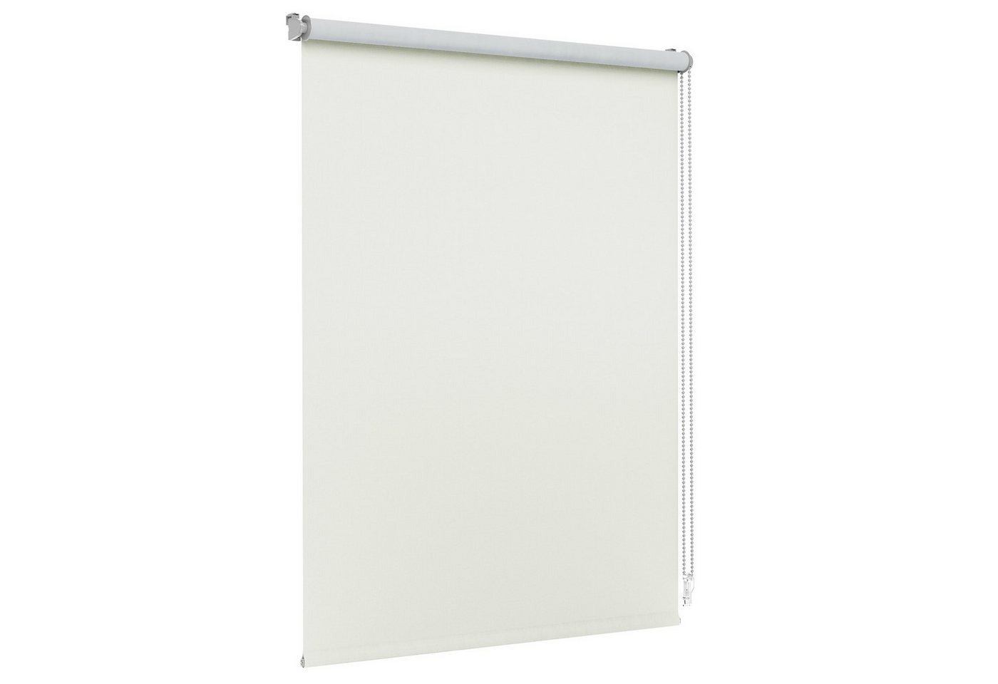 Verdunklungsrollo Vollverdunkelnd, 30 x 130 cm, grau [Stoffbreite 26,6 cm], jalousiescout, verdunkelnd, ohne Bohren, freihängend, Klemmfix, mit Kindersicherung, für Fenster und Türen, Sonnenschutz Sichtschutz Bild 5