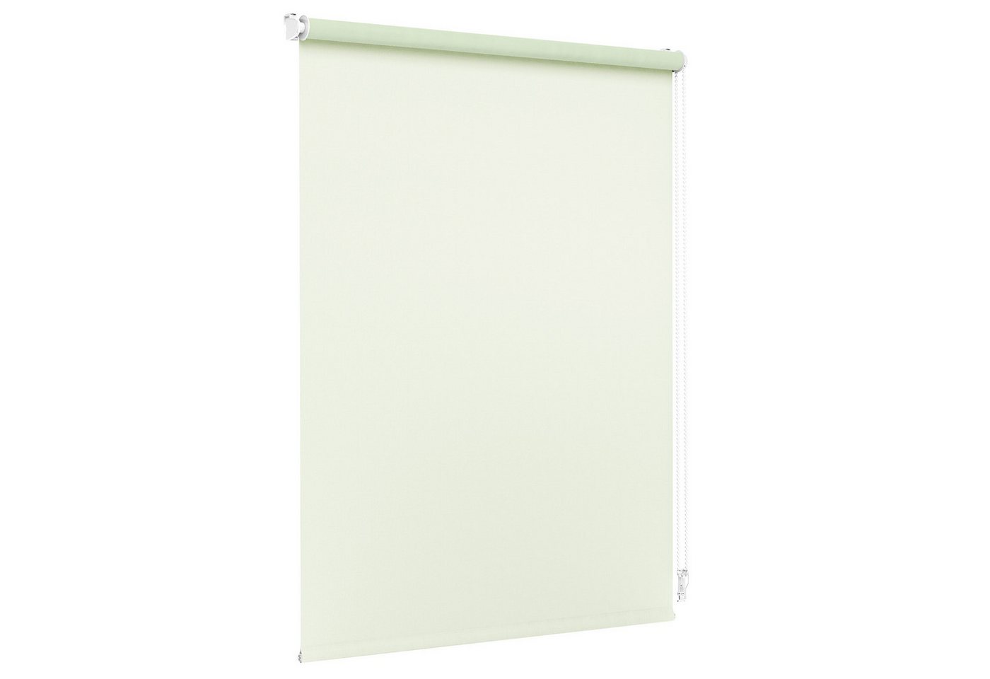Verdunklungsrollo Vollverdunkelnd, 30 x 130 cm, creme [Stoffbreite 26,6 cm], jalousiescout, verdunkelnd, ohne Bohren, freihängend, Klemmfix, mit Kindersicherung, für Fenster und Türen, Sonnenschutz Sichtschutz Bild 5