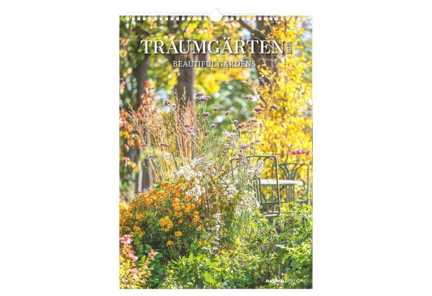 NEUMANN Wandkalender Traumgärten 2027 Bild 3