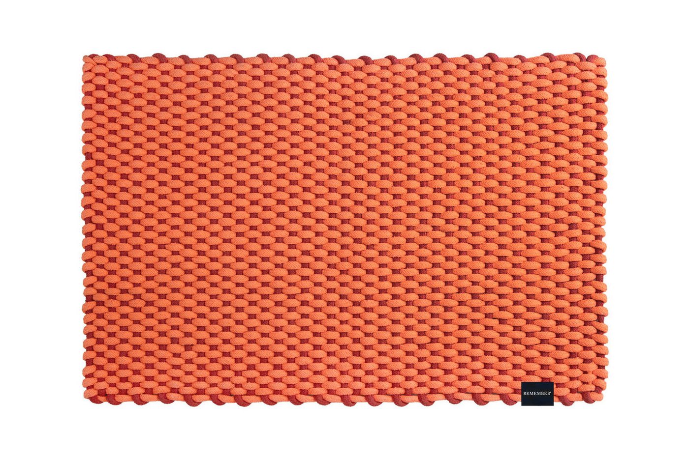 Remember Fußmatte Remember Indoor Fußmatte LIDA in verschiedenen Farben, Höhe: 1 mm, Remember Indoor Fußmatte LIDA - coral