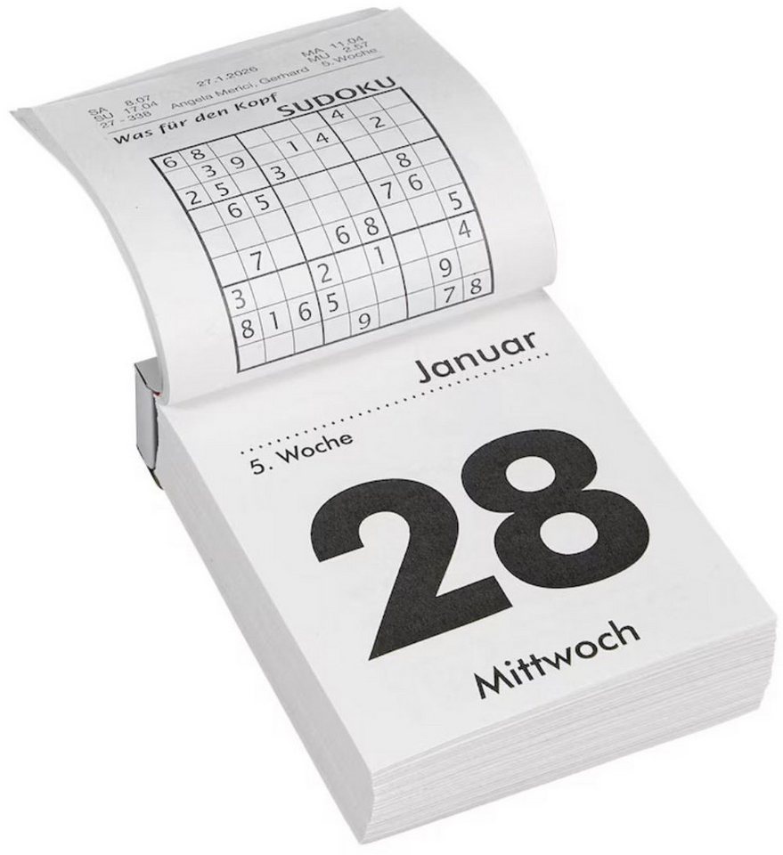 Herlitz Abreißkalender Wandkalender 2027 Gr.3 (5,5 x 8cm) - 1tlg