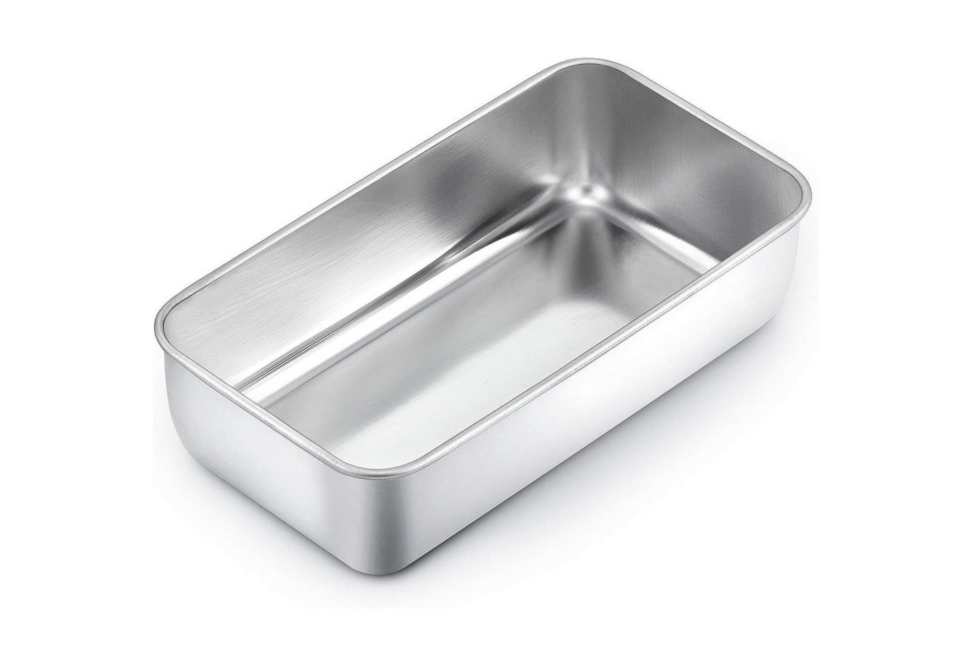 LuxusKollektion Kastenform Brotbackform Edelstahl 23,5x12,6x6cm Brot Kuchen Toast 1 Stück Bild 3