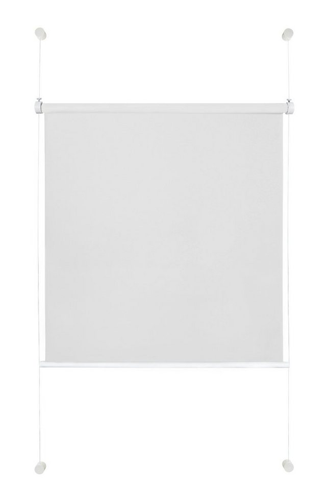 Seitenzugrollo Rollo verspannt Klemmfix ohne Bohren, ondeco, Lichtschutz, ohne Bohren, verspannt, Klemmfix, im Fixmaß Bild 2