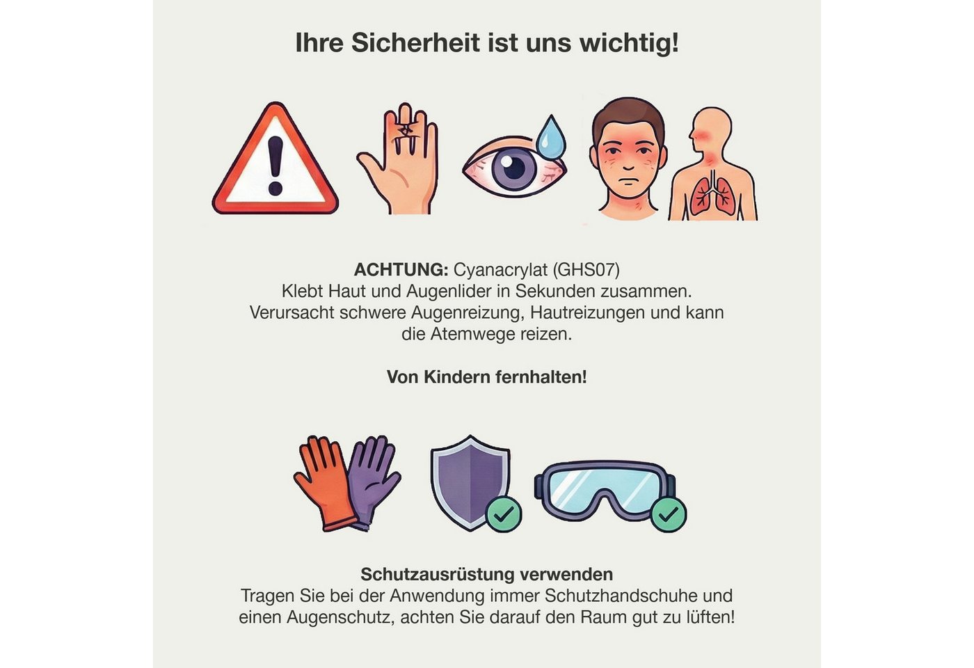 Silisto Bastelkleber Sekundenkleber Zähflüssig 20g, (3-tlg), Schnelle Aushärtung, Lösungsmittelfrei, Einfache Anwendung Bild 3