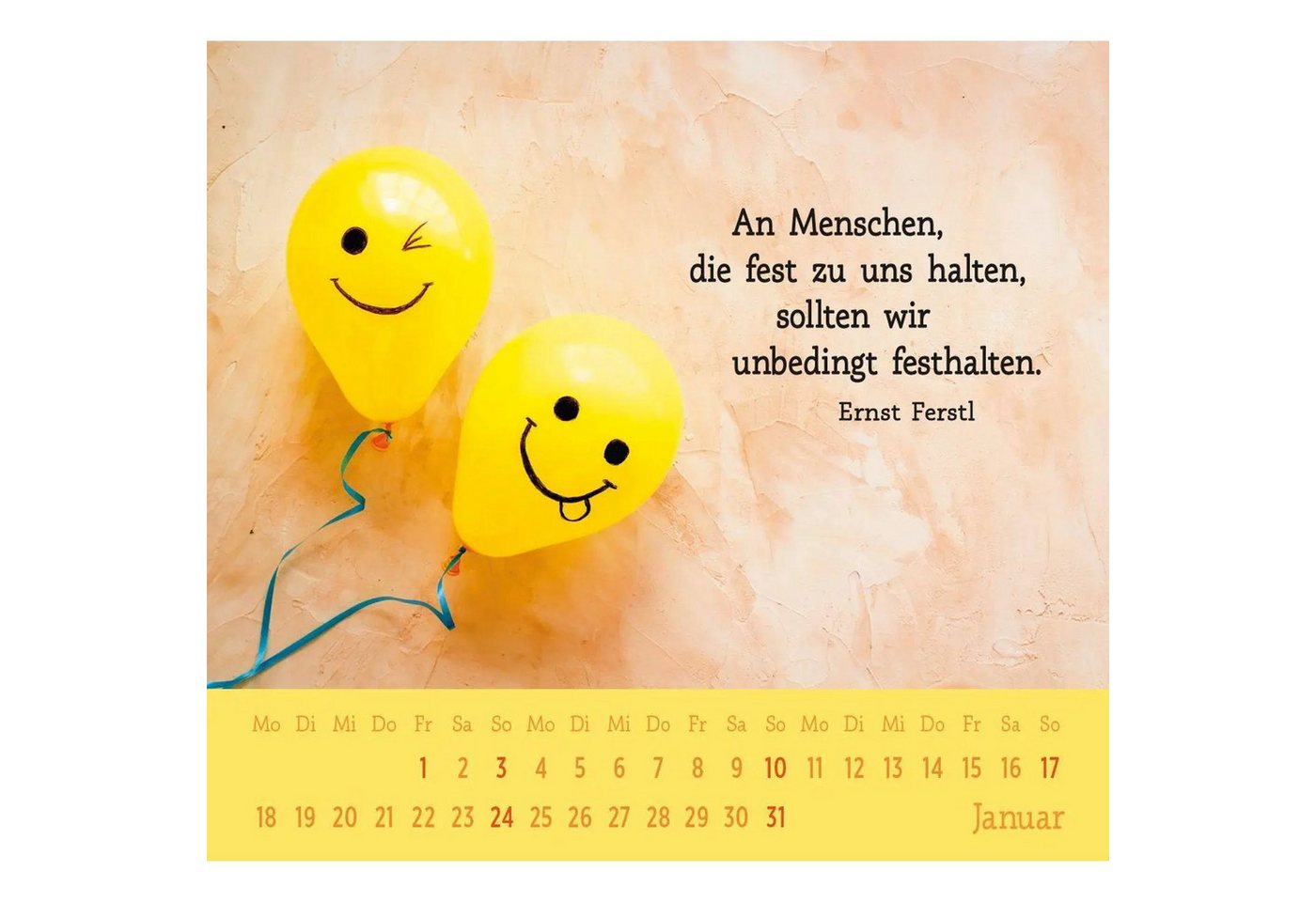 groh Verlag Monatskalender Mini-Kalender 2027: Der kleine Freundschaftskalender
