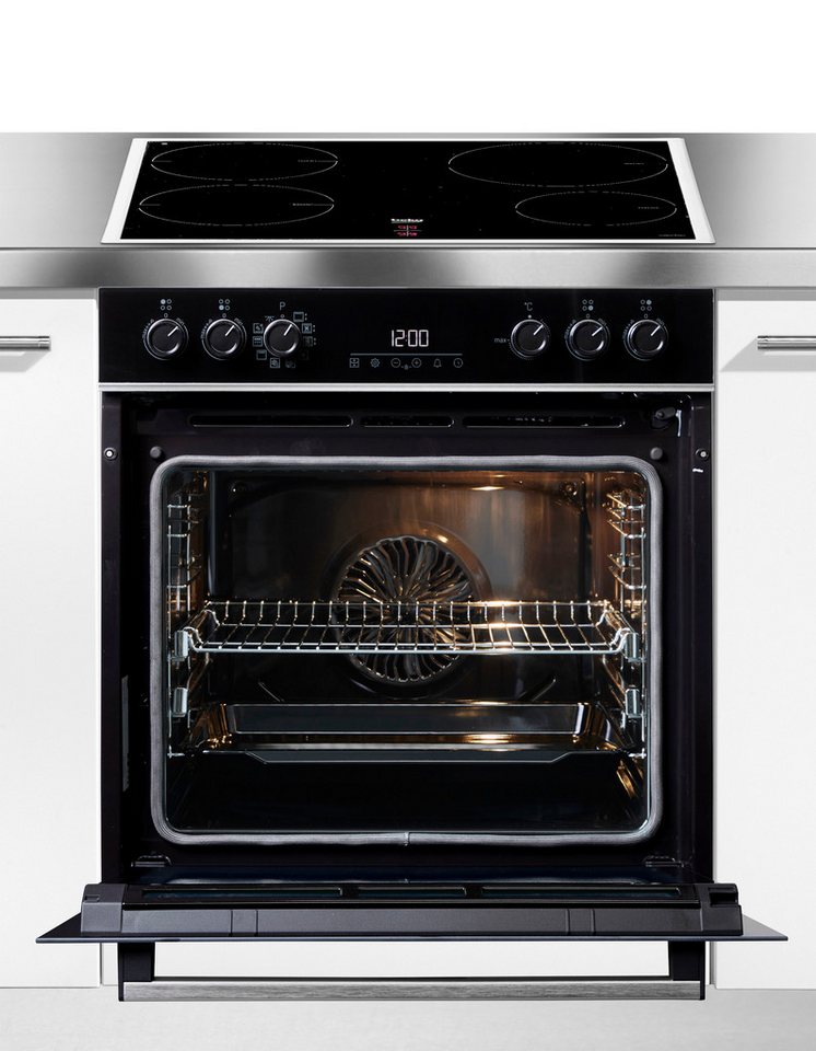 BEKO Induktions Herd-Set BBUM13340XMPEF, mit 2-fach-Teleskopauszug, Pyrolyse-Selbstreinigung, FlexiCrisp – Knusprige Perfektion ohne Verschieben des Blechs Bild 3