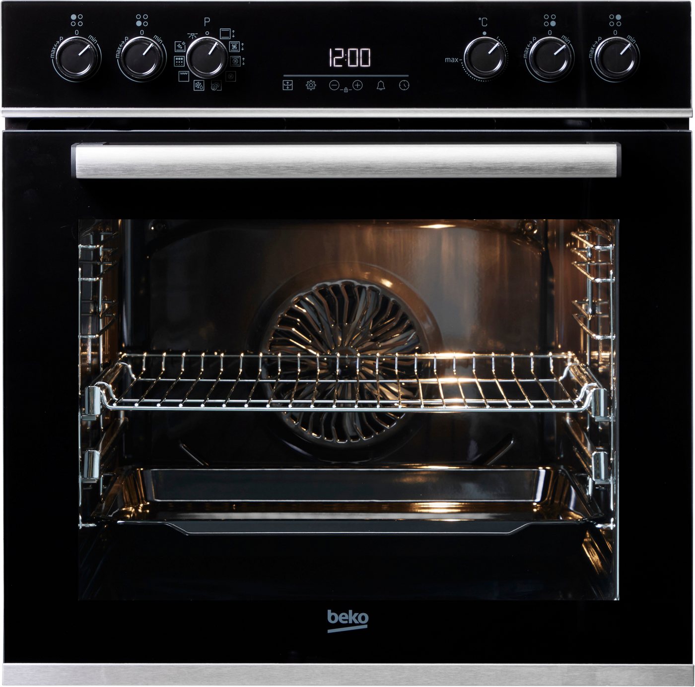 BEKO Induktions Herd-Set BBUM13340XMPEF, mit 2-fach-Teleskopauszug, Pyrolyse-Selbstreinigung, FlexiCrisp – Knusprige Perfektion ohne Verschieben des Blechs Bild 4