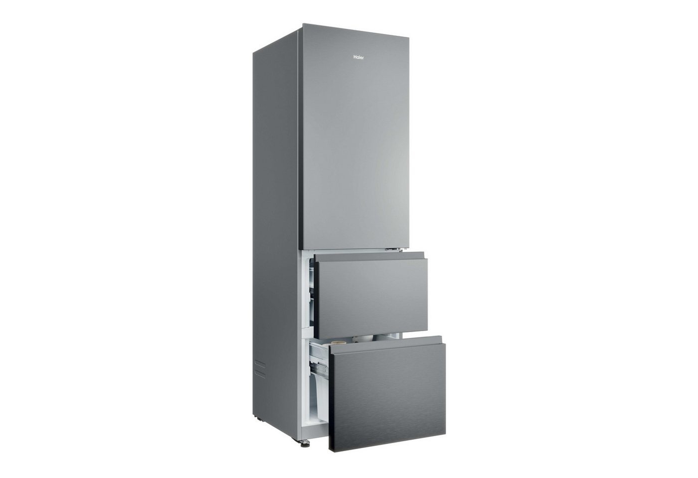 Haier Kühl-/Gefrierkombination Combi 3D 55 HTR3518ENMX, 185 cm hoch, 54,5 cm breit, Easy Access-Gefrierschubladen: Alles schnell gefunden Bild 2
