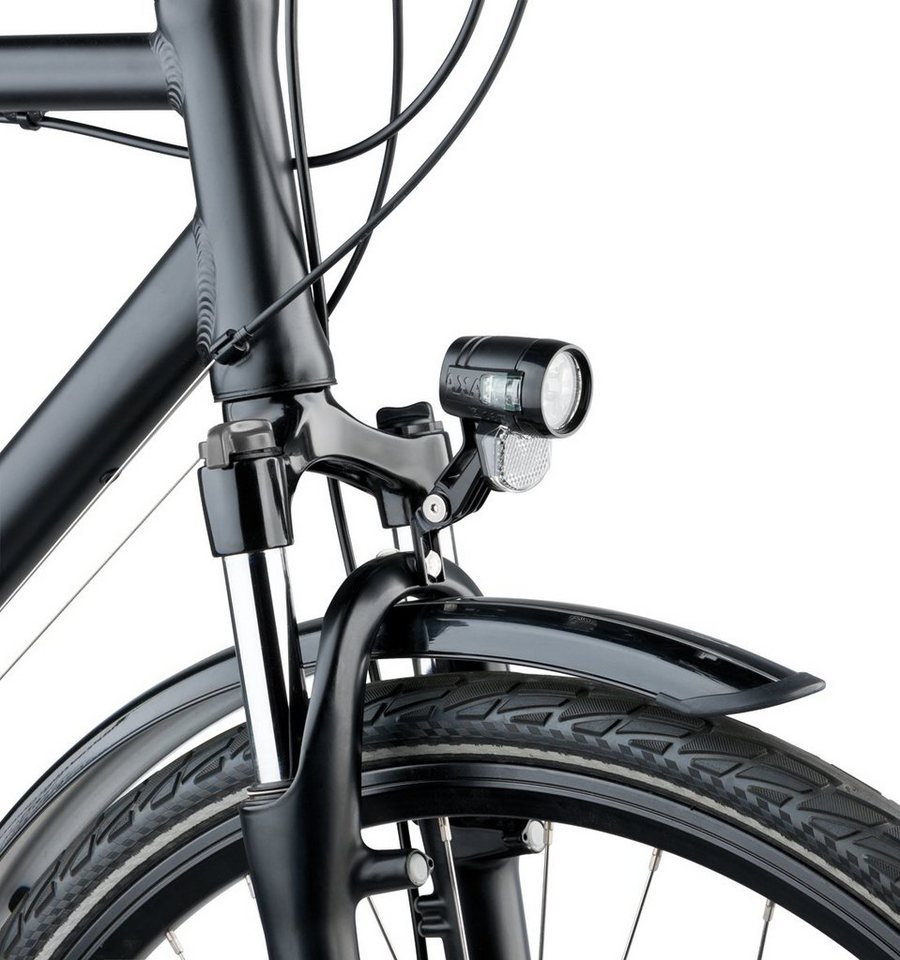 AXA Fahrradbeleuchtung AXA LED Scheinwerfer Blueline 30 Steady Auto 30 LUX schwarz Bild 2
