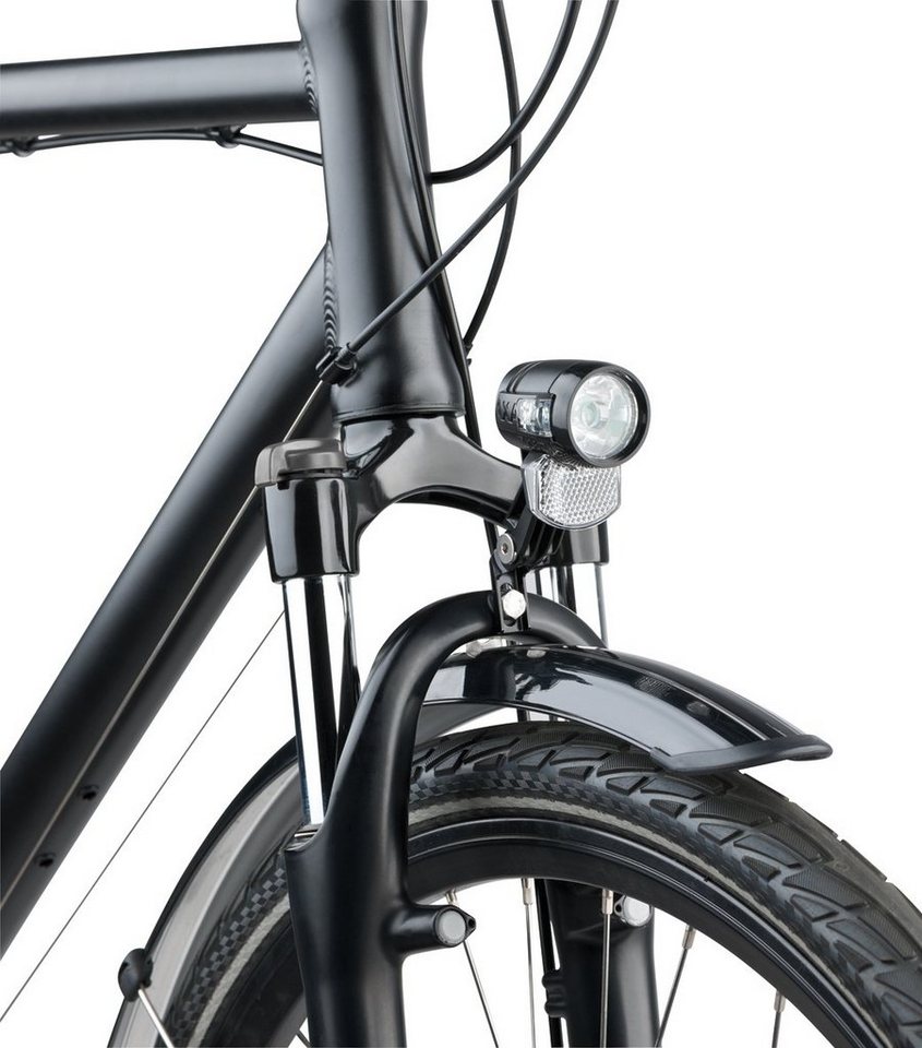 AXA Fahrradbeleuchtung AXA LED Scheinwerfer Blueline 30 Steady Auto 30 LUX schwarz Bild 3