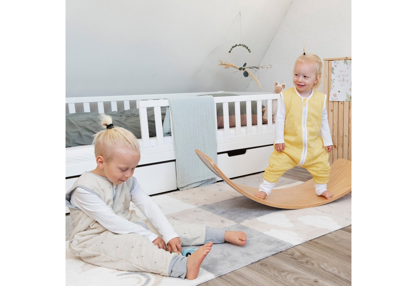 Ehrenkind Babyschlafsack Schlafsack mit Füßen 2.5 TOG, Bio-Baumwolle, Ganzjahr (Standard by OEKO-TEX, 100% Bio-Baumwolle, 2.5 TOG, Ganzjahresschlafsack mit Beinen), Baby Schlafsack, Schlafsack Baby Bild 2