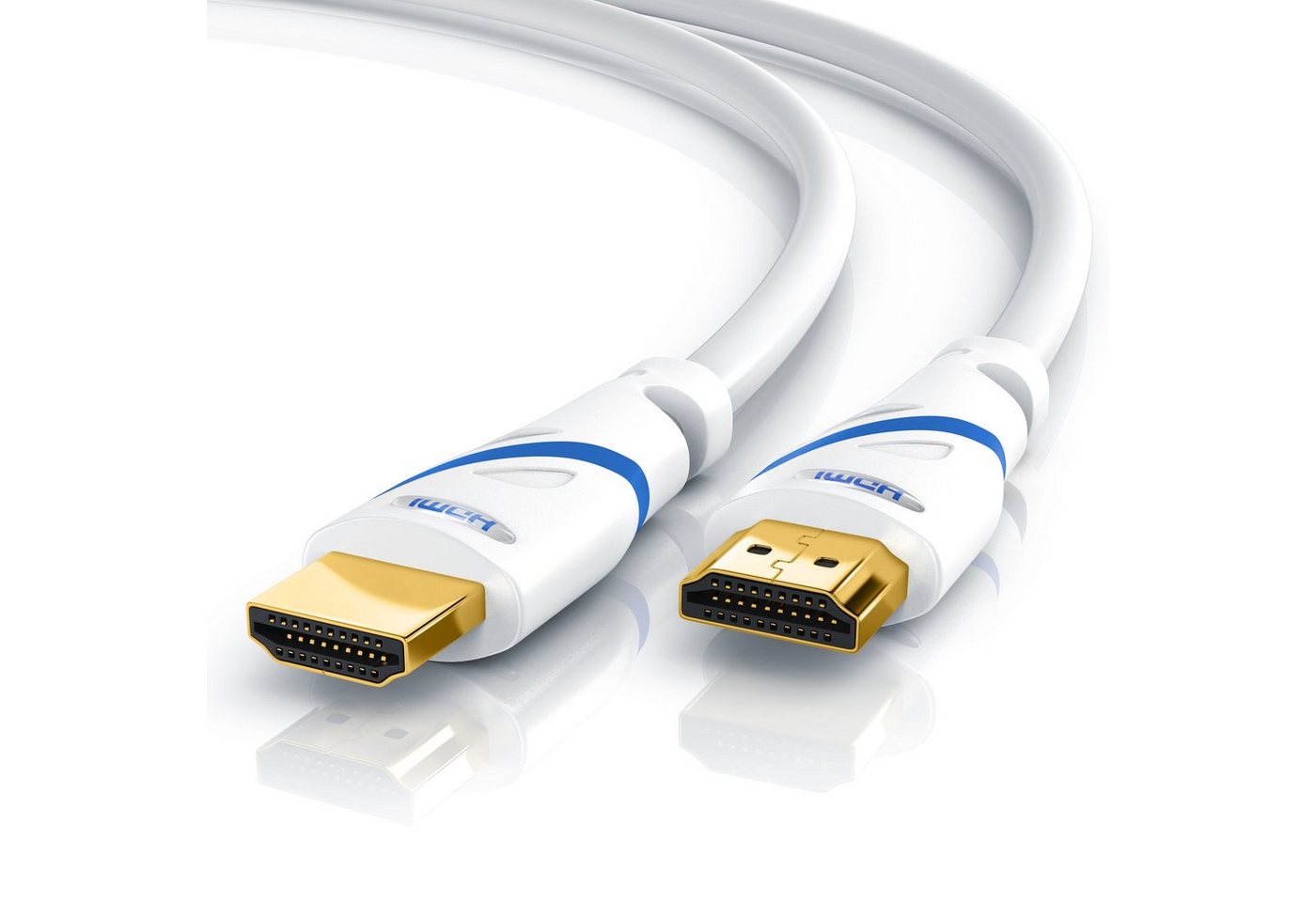 Primewire Ultra HD Highspeed 4K 60Hz, Full HD, 3D, ARC, 18 GBit/s - 7,5m HDMI-Kabel, 2.0b, HDMI Typ A (750 cm), CEC, HDCP, ideal für TV, PC, Konsole und Beamer, Streaming und Gaming