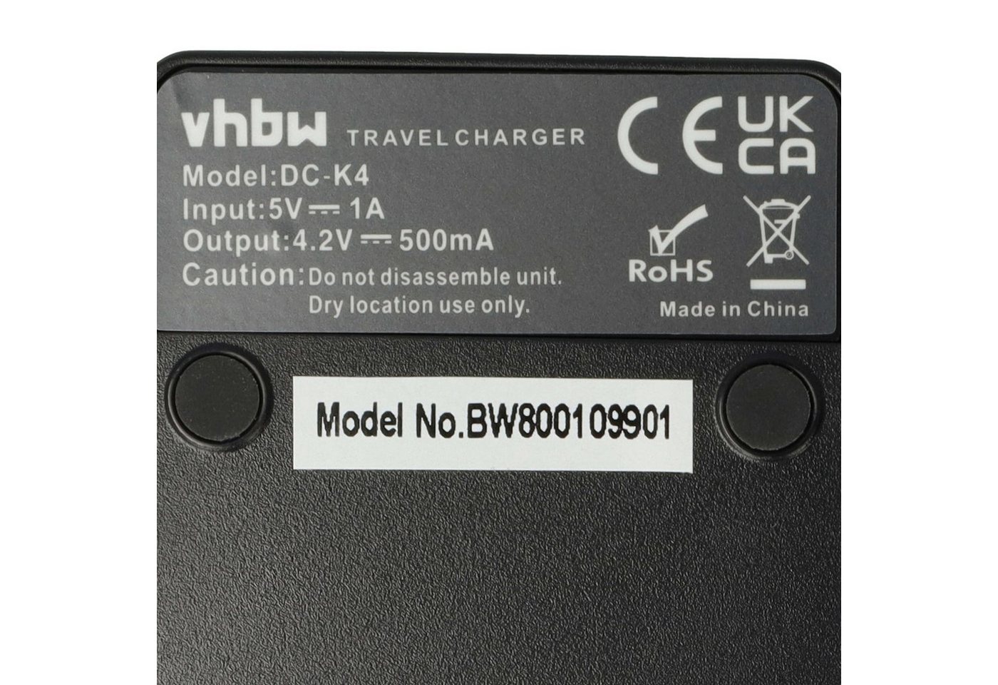 vhbw passend für Canon Digital Ixus 110 is, 115 HS, 117 HS, 120 IS, 230HS, Kamera-Ladegerät Bild 5
