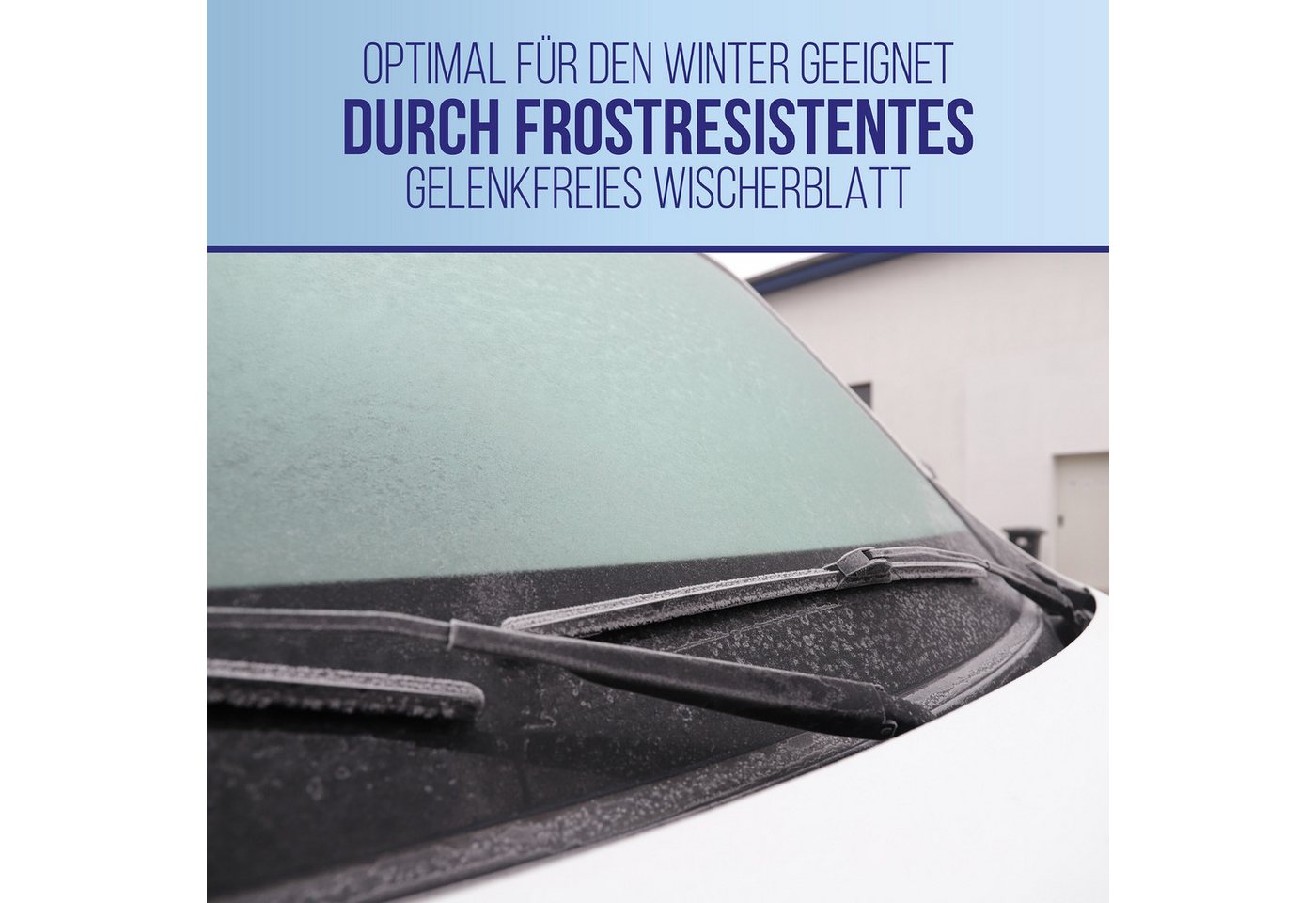 alca Scheibenwischblätter passend für SUZUKI VITARA, 02.2015 - 08.2026, Frontscheibe, (Packung, 2-St., Scheibenwischer), mit Nano Graphit Beschichtung Bild 5