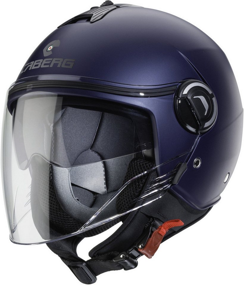 Caberg Motorradhelm Riviera V4 X Jethelm, vorbereitet für Kommunikationssystem,integriertes Sonnenvisier Bild 2