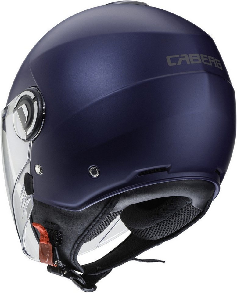 Caberg Motorradhelm Riviera V4 X Jethelm, vorbereitet für Kommunikationssystem,integriertes Sonnenvisier Bild 3
