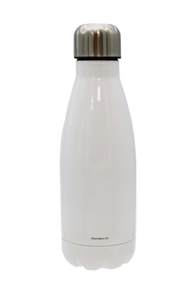 Real Madrid Trinkflasche Real Madrid Trinkflasche 550ml Weiß Buchstabe C Bild 5