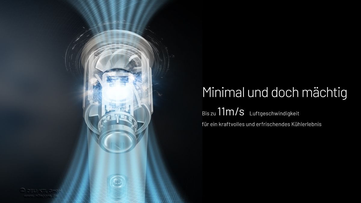 Nitecore Handventilator NEF01 - mini hochleistungs Handventilator Bild 4