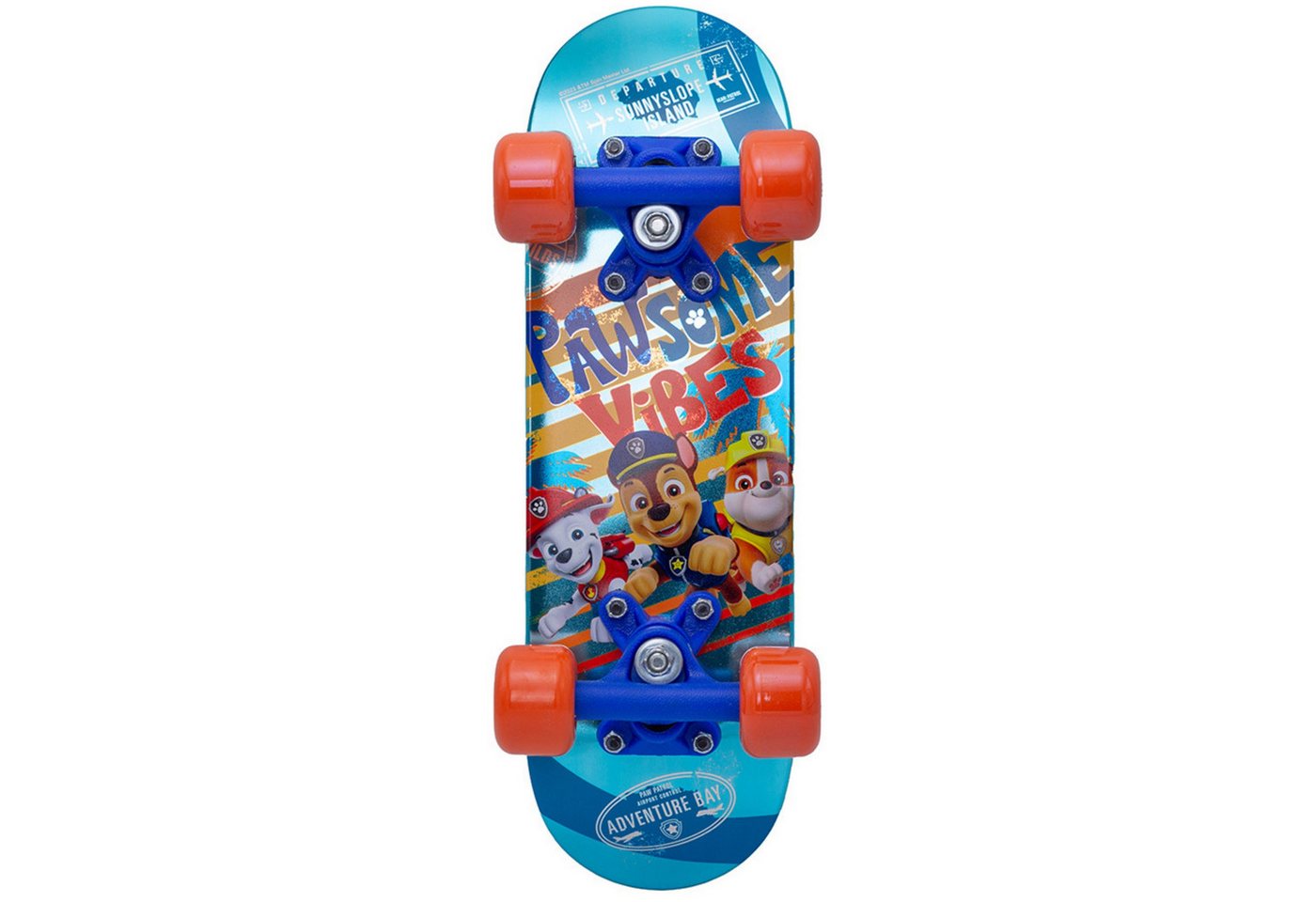PAW PATROL Skateboard Paw Patrol Chase & Marshall Skateboard 42 cm, rutschfest, bis 20 kg Bild 5