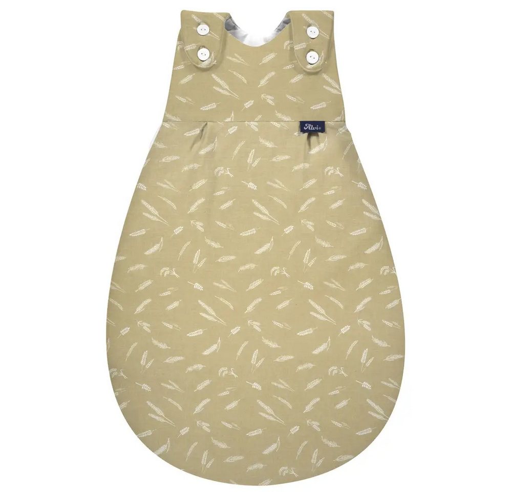 Alvi® Babyschlafsack ALVI Baby-Mäxchen außen Flachgewebe Earth nature, Gr. 74/80 Bild 2