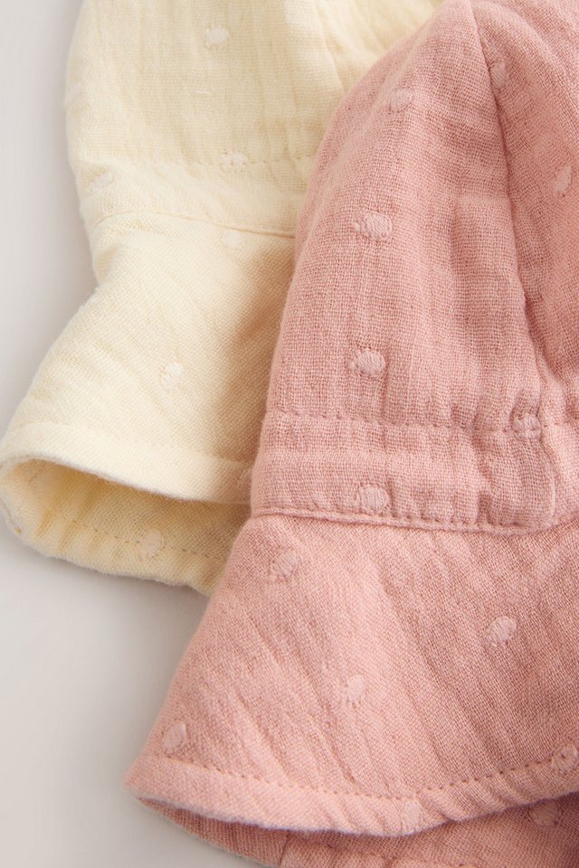Next Fischerhut Anglerhüte für Babys aus Webmaterial, 2er-Pack (2-St)