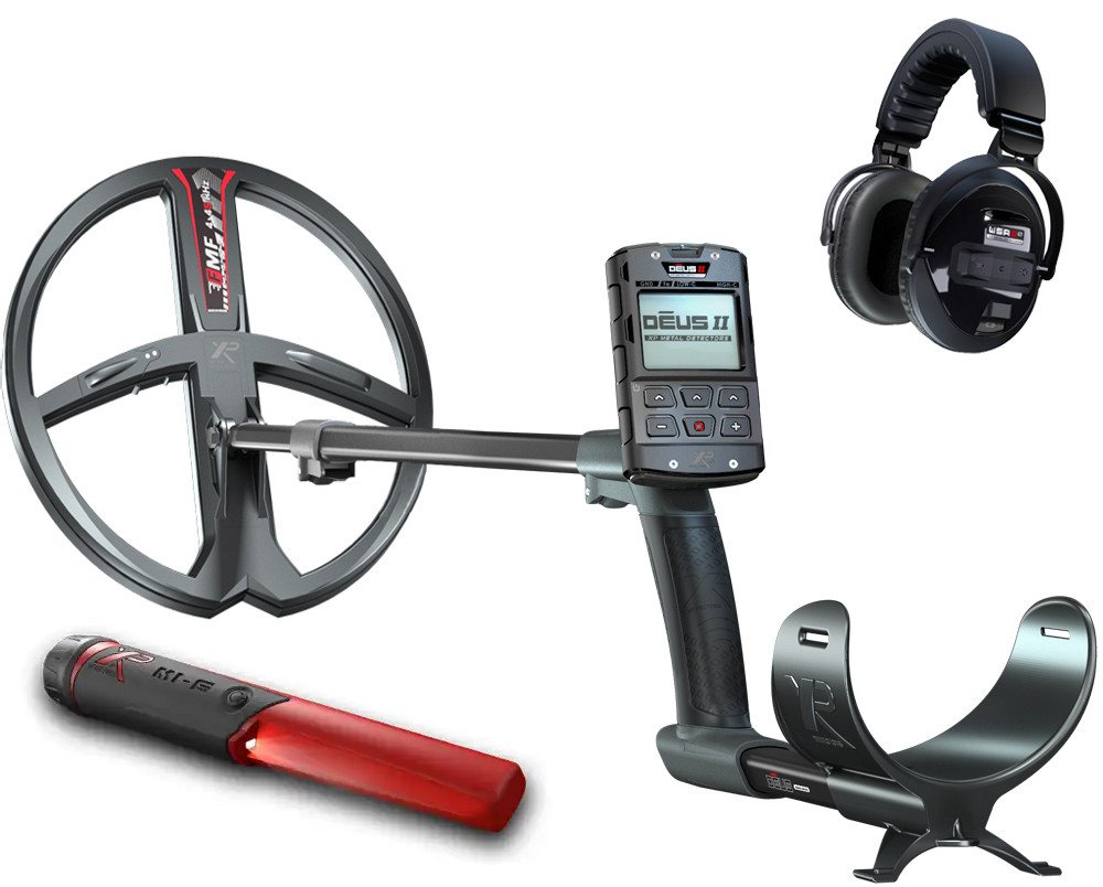 XP Metalldetektor DEUS 2 34 FMF RC WSA 2 XL mit MI-6 Pinpointer Bild 2