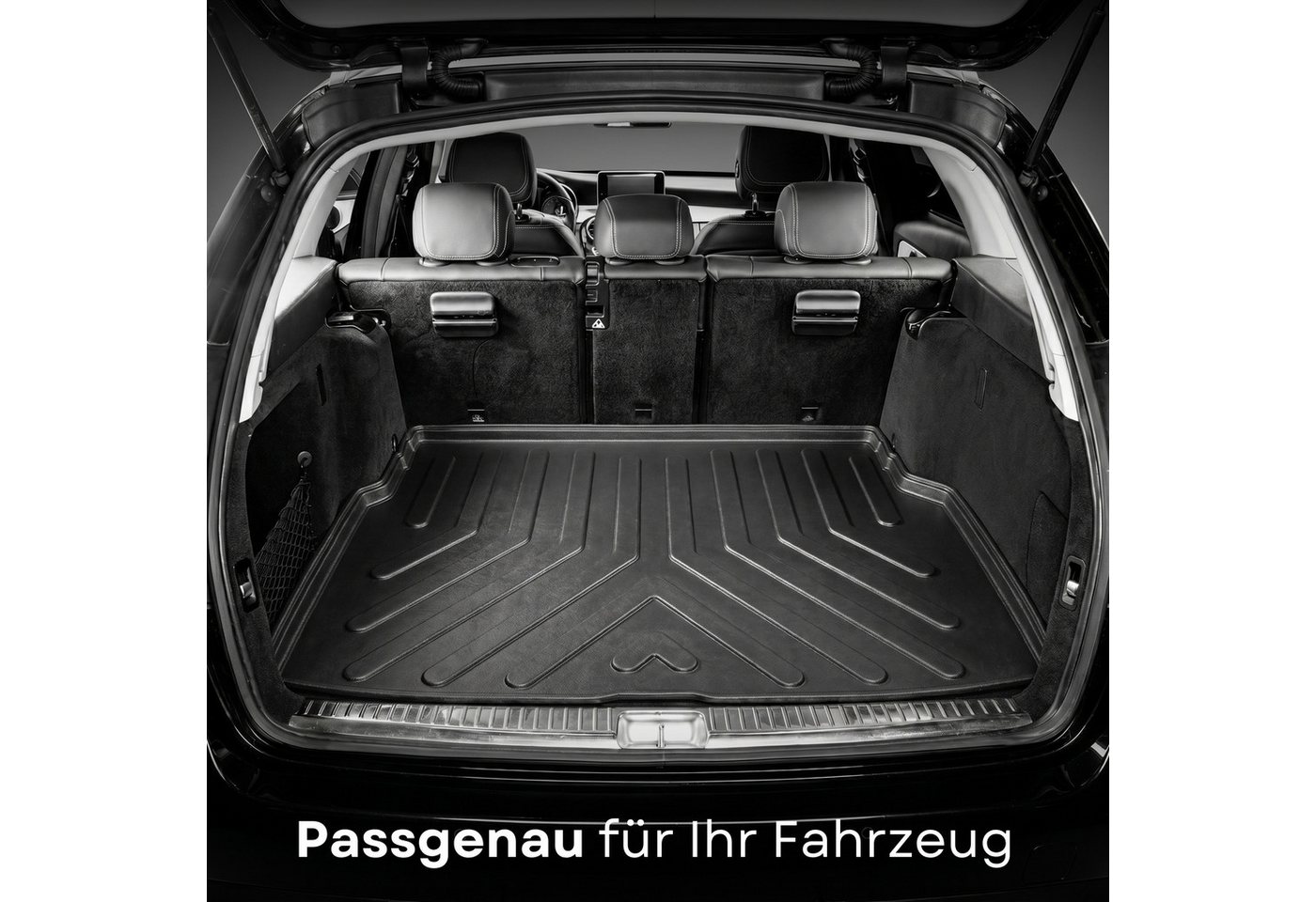 fussmattenprofi.com Auto-Fußmatte 3D Auto Kofferraummatte für VW Passat B8 Variant 2015-2022 (1 St), für Volkswagen Volkswagen Passat Bild 5