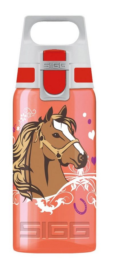 Sigg Trinkflasche SIGG Trinkflasche 'Viva Kids One' - 0,5 L, Kindertrinkflasche, SIGG Trinkflasche 'Viva Kids One' - 0,5 L horses