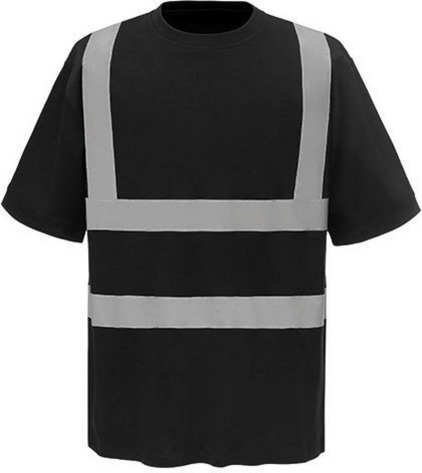 YOKO Warnschutz-Shirt Herren Hi Vis sicherheits T-Shirt EN ISO 20471 bis 6XL Bild 4