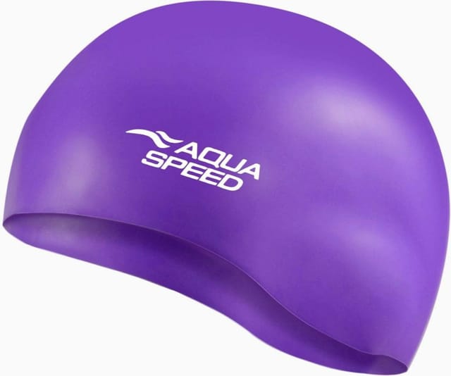 Aqua Speed Badekappe Einfarbige Schwimmhaube Elastisch & langlebig Perfekt für Schwimmen, Weich & wasserfest – Ideal für Sport, Freizeit & Wassergym