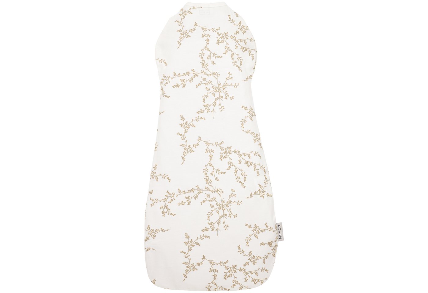 Meyco Baby Babyschlafsack Branches Sand (100% Baumwolle, 1 tlg), 70cm Bild 2