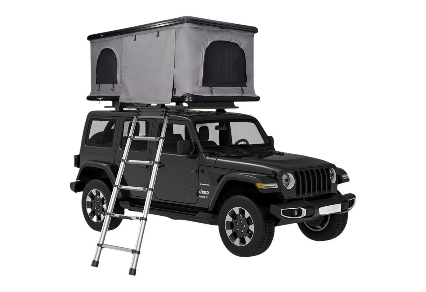 Swiss Outdoor Dachzelt ROOFI-3B, Personen: 2 (Set), Teleskopleiter Bild 2