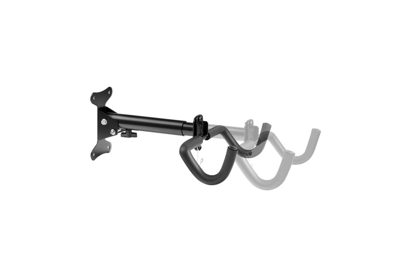 Roysson Home Fahrradwandhalterung BIKEHOLD Klappbare und verstellbare Fahrradhalter Wandhalterung, für Fahrräder und ausgewählte E-Bikes bis 25 kg Bild 3
