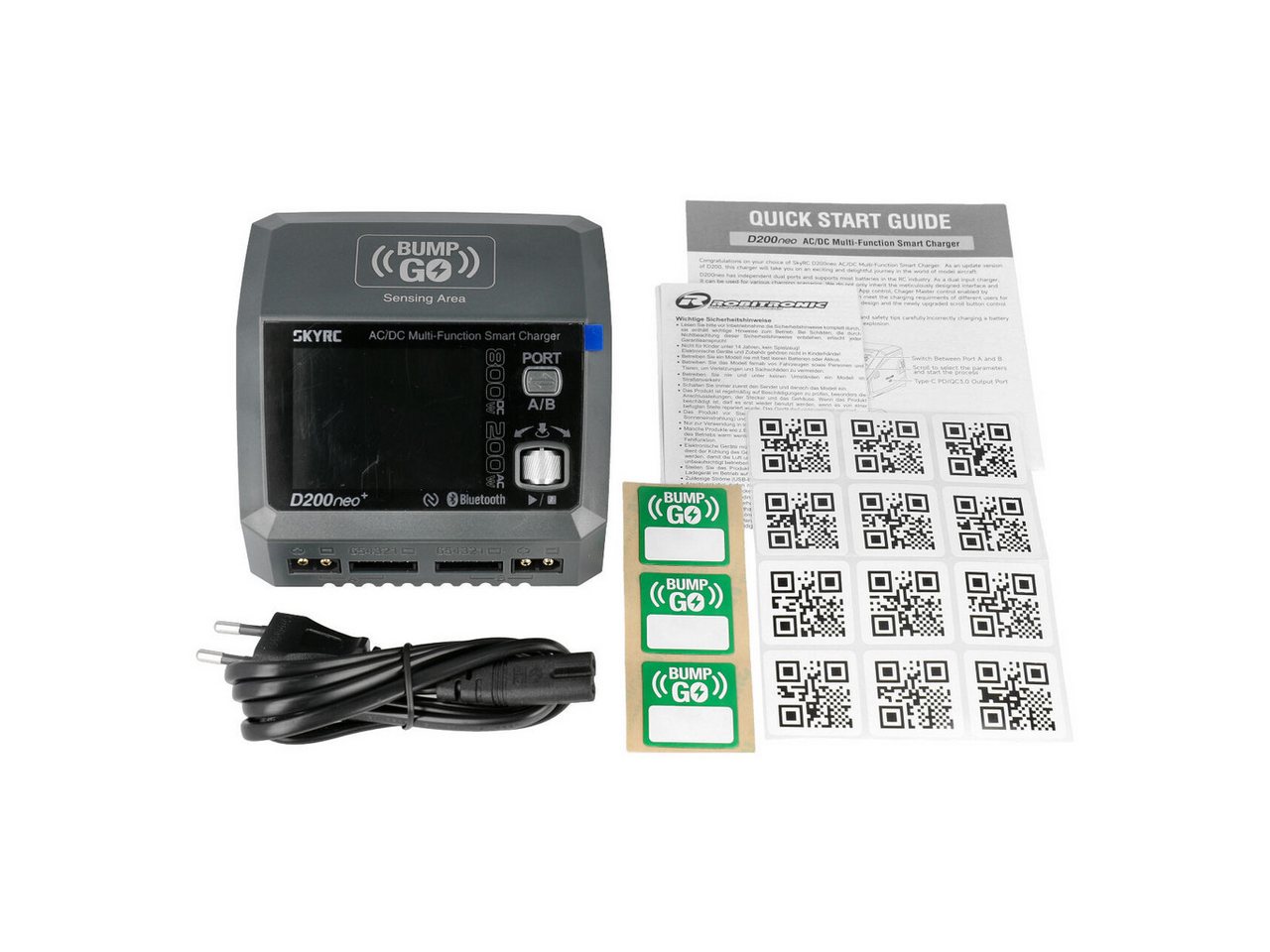 SkyRC SkyRC Ladegerät D200 Neo+ LiPo 1-6s 20A 200W AC RC-Ladegerät Bild 5