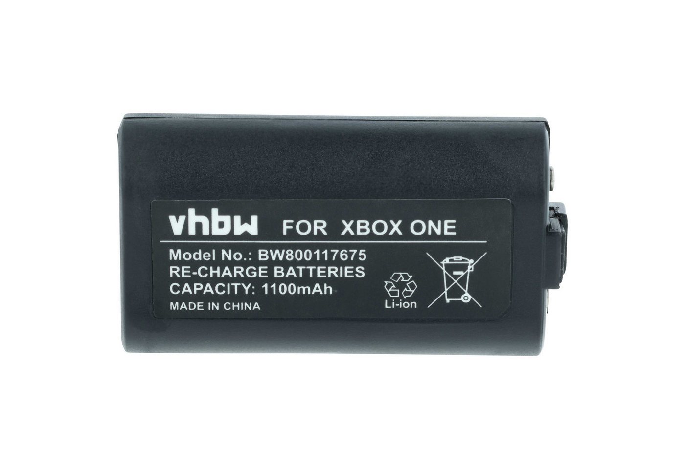 vhbw Akku passend für Microsoft Xbox One, Xbox One Elite, Xbox One S, Xbox Akku Akku Li-Ion 1100 mAh (3 V, 2 St), Leistungsfähige Austausch-Akkus für den Controller Ihrer Spielkonsole Bild 5