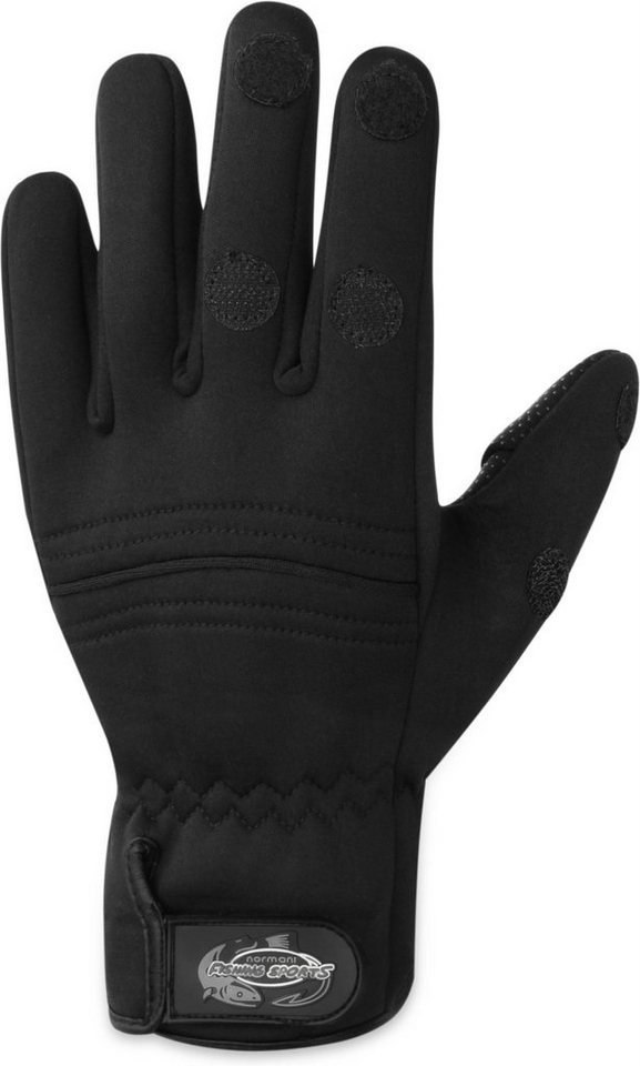 normani Angelhandschuhe Anglerhandschuhe Tarpune Wasserdichte Neopren Angelhandschuhe mit klappbaren Fingerkuppen Bild 2