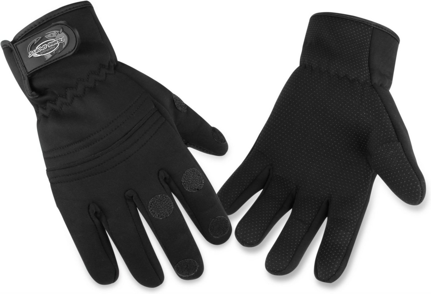 normani Angelhandschuhe Anglerhandschuhe Tarpune Wasserdichte Neopren Angelhandschuhe mit klappbaren Fingerkuppen Bild 5