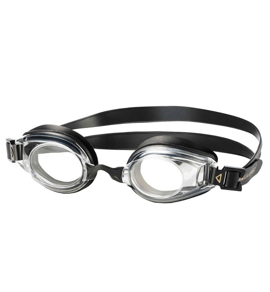 Aqua Speed Schwimmbrille mit Sehstärke für Kurzsichtige Dioptrien: -1.5 inkl. Box, (Lumina schwarz ungetönte Gläser -1,5), Ergonomische Form passt sich dem Gesicht an Bild 3