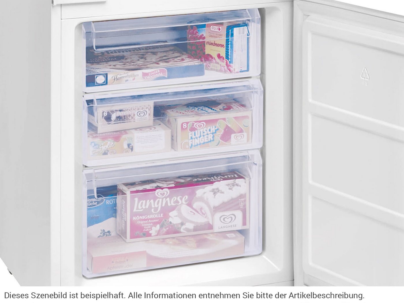 Oranier Einbaukühlgefrierkombination EKG900, 0.0 cm hoch, integrierbar Bild 4