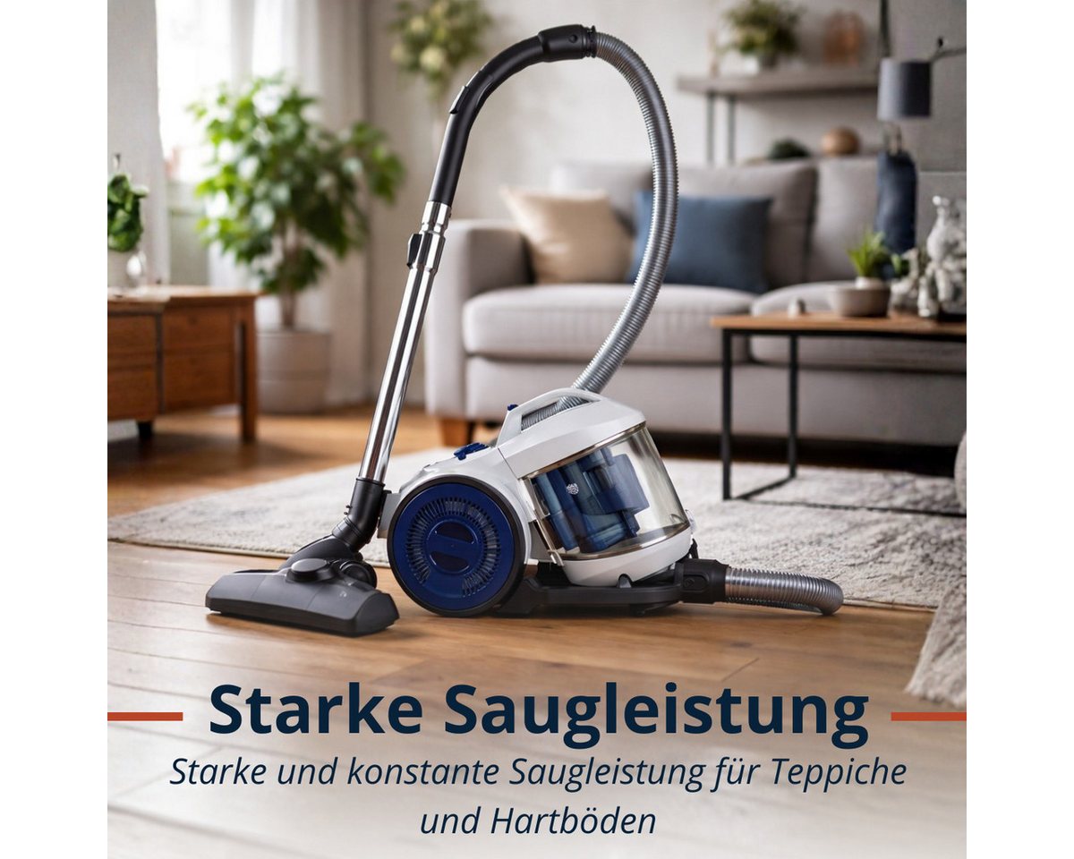 DIRT DEVIL Bodenstaubsauger Dirt Devil Staubsauger ohne Beutel DD2503 – Staubsauger 800W