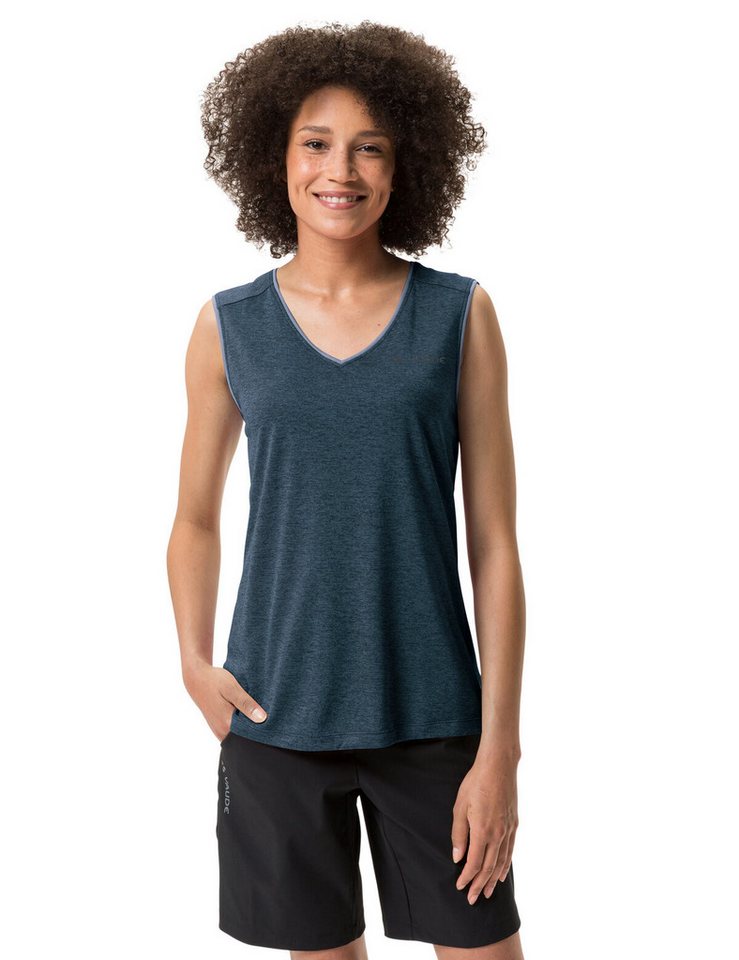 VAUDE Funktionstop Women's Essential Top ärmelloses Design, mit V-Ausschnitt, ohne Verschluss, atmungsaktiv Bild 3
