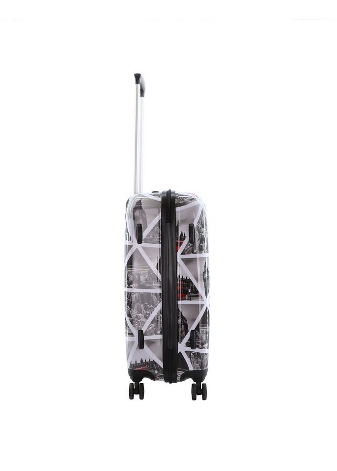 Saxoline® Koffer Cities, hergestellt aus Acrylnitril-Butadien-Styrol (ABS)